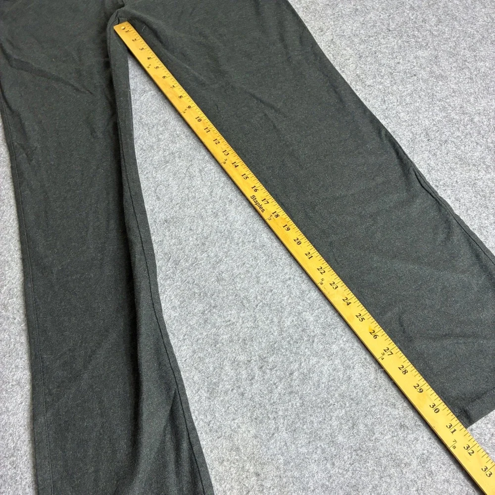 Kirkland Signature Mens Brushed Pants 33x31 Charcoal Gray Stretch Cotton